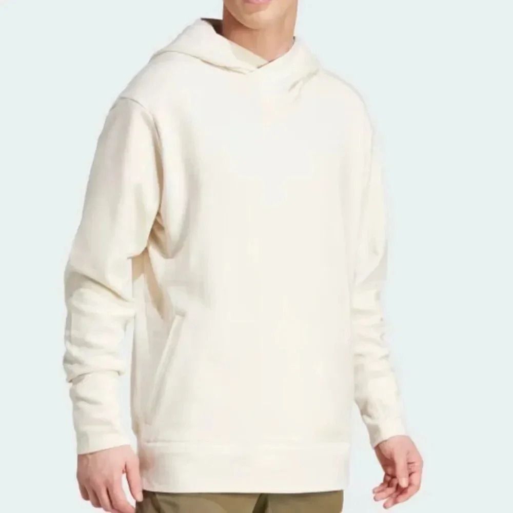 TERREX ADIDAS |‎ Cream Ivory HS1 Thick Hoodie Organic Cotton Gender Neutral | XL